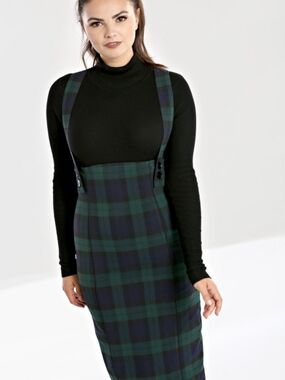 *RARE* Hell Bunny Evelyn Pinafore